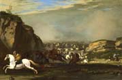 cavalry battle between turks and christians